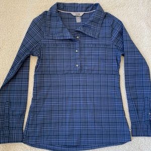Blue/Periwinkle Mountain Hard Wear Long Sleeve